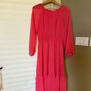 open lace back dress Zoe